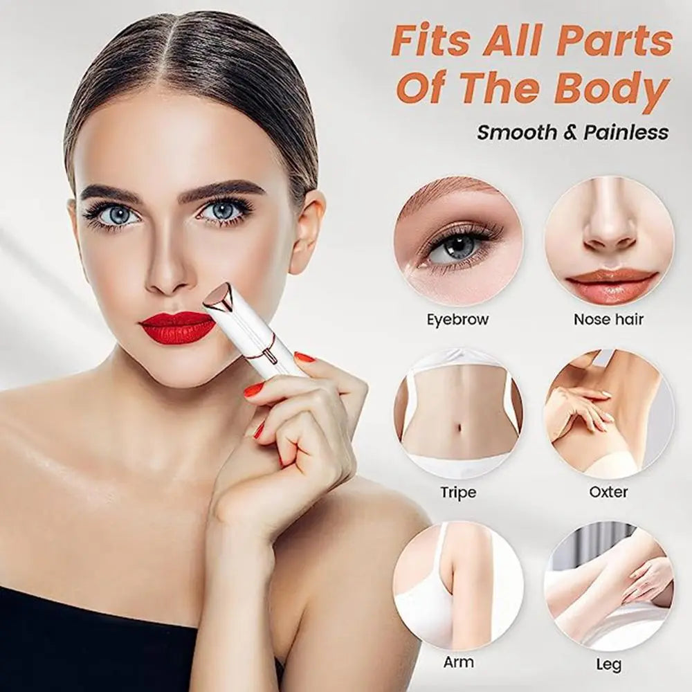 Epilator Face Hair Removal Painless Facial Shaver Electric Trimmer Hair Remover Bikini Depilator Shaving Machine for Women Men