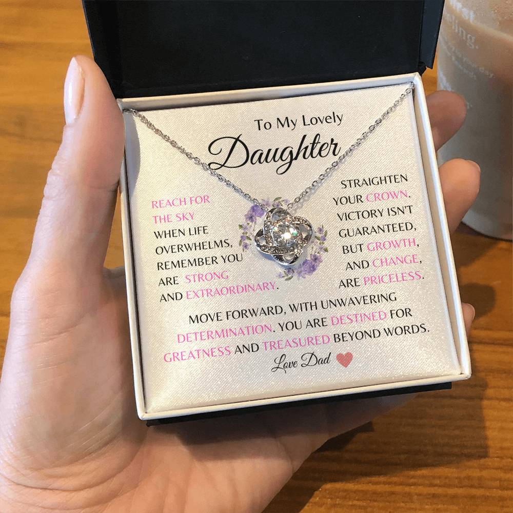 (HURRY! ALMOST GONE!) Daughter Necklace Gift from Dad