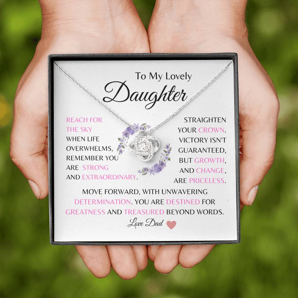 (HURRY! ALMOST GONE!) Daughter Necklace Gift from Dad