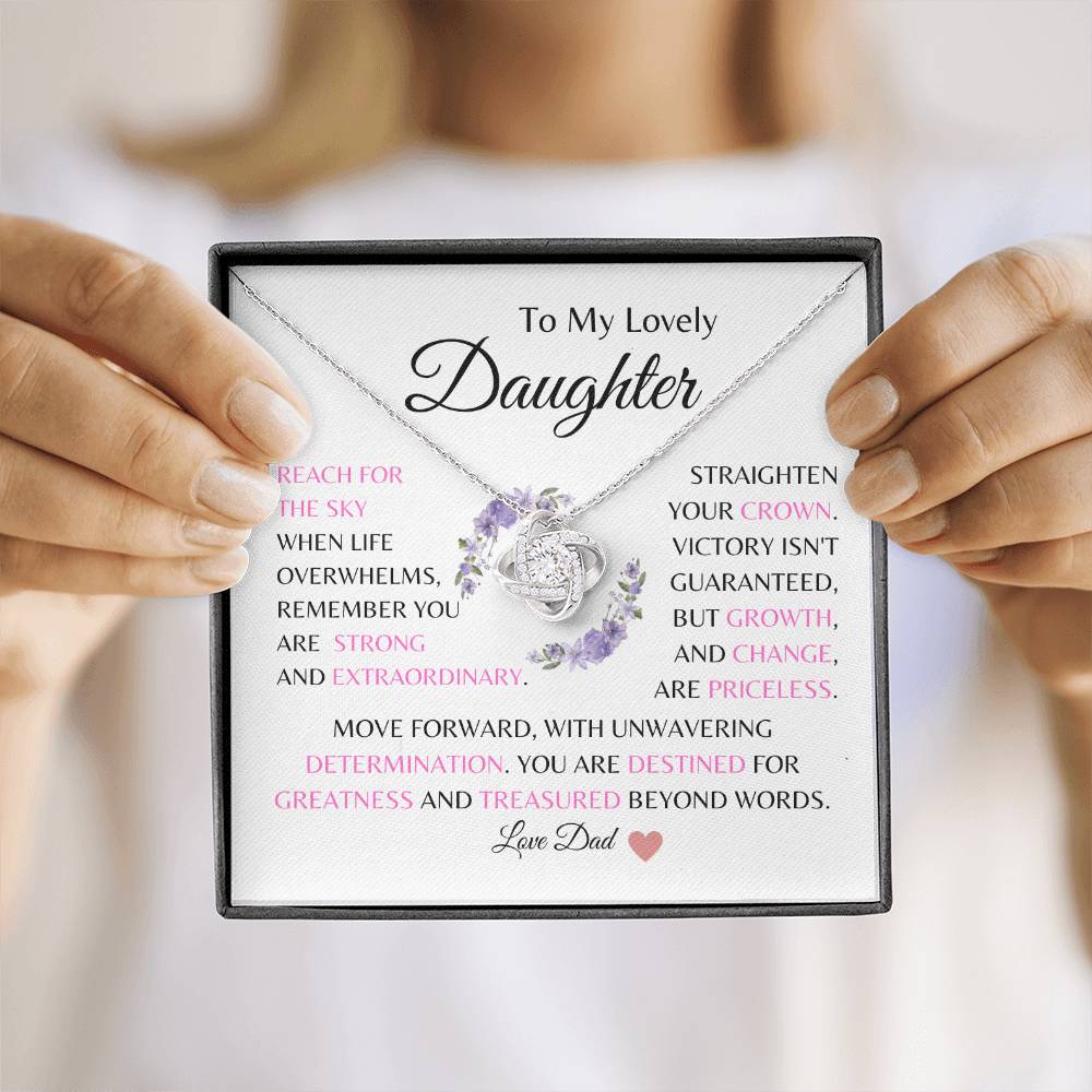 (HURRY! ALMOST GONE!) Daughter Necklace Gift from Dad