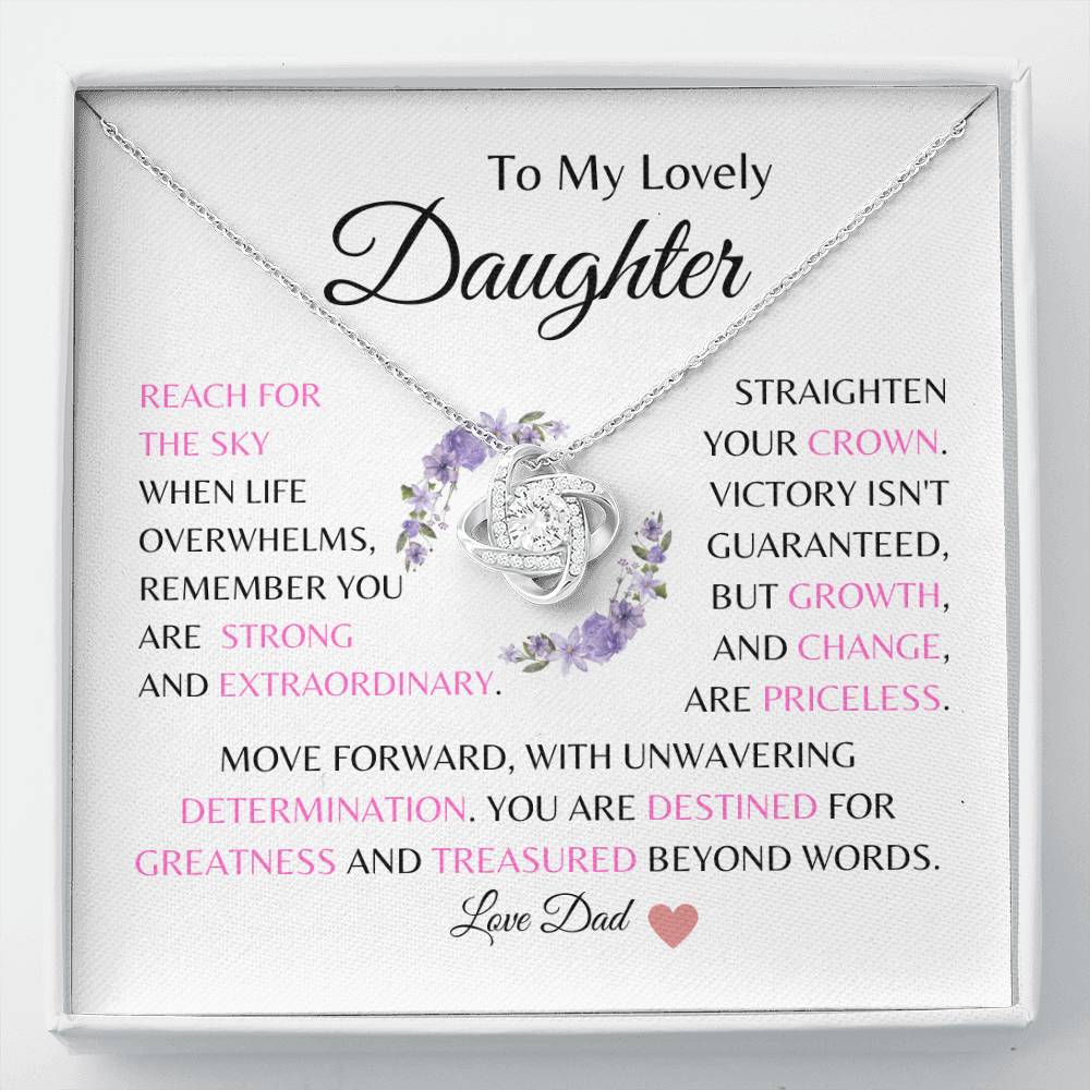 (HURRY! ALMOST GONE!) Daughter Necklace Gift from Dad