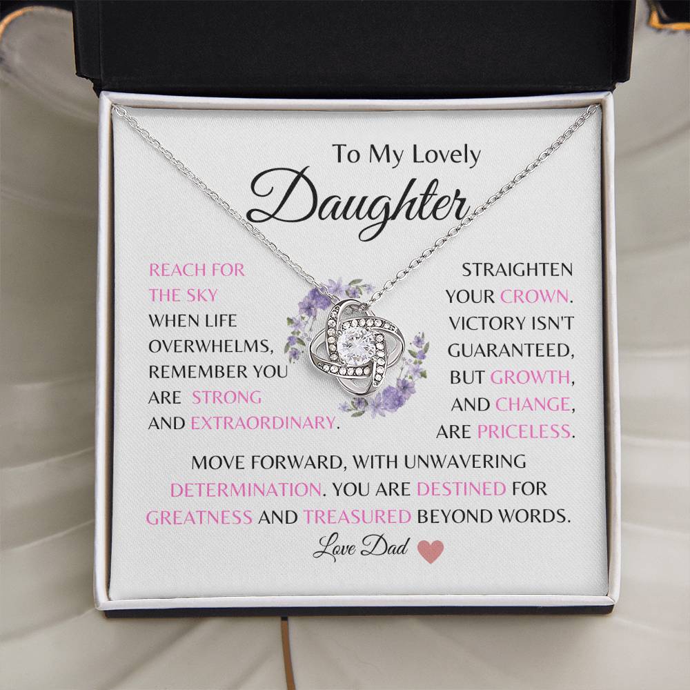 (HURRY! ALMOST GONE!) Daughter Necklace Gift from Dad