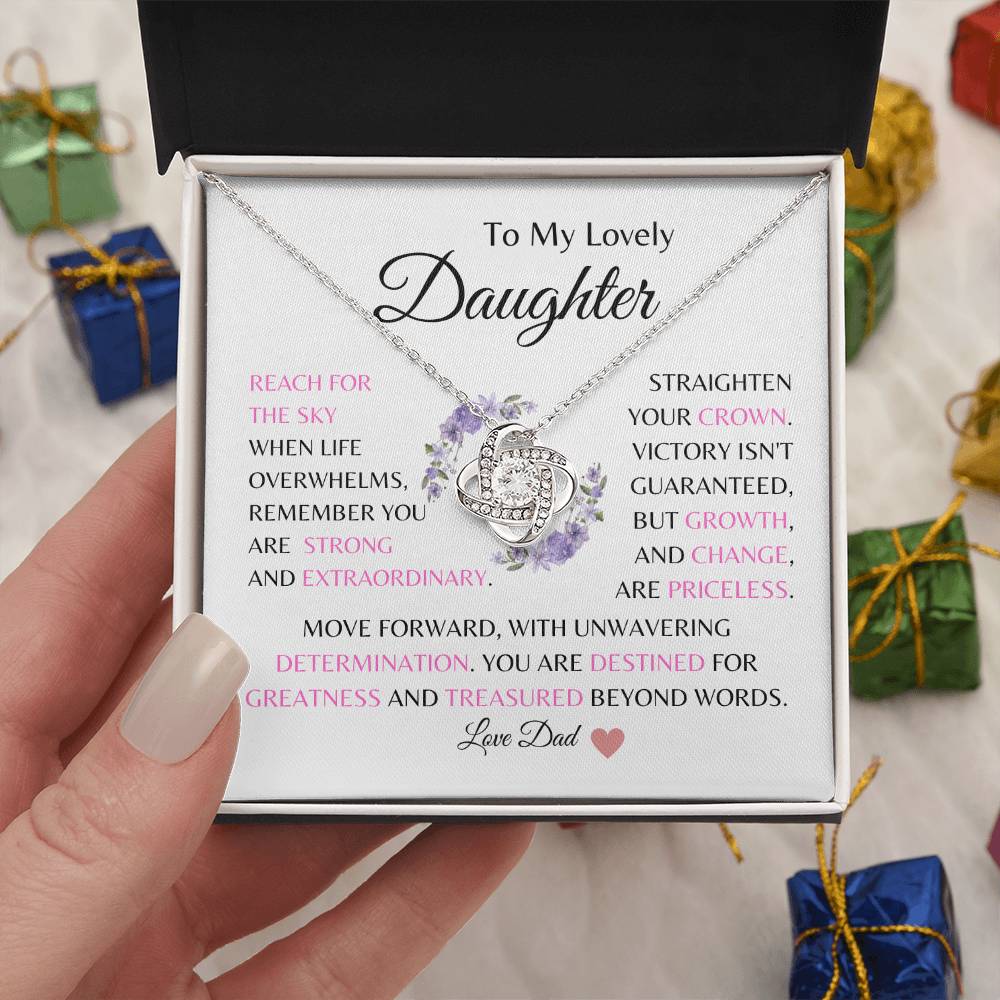 (HURRY! ALMOST GONE!) Daughter Necklace Gift from Dad