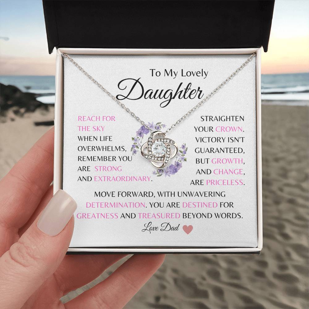 (HURRY! ALMOST GONE!) Daughter Necklace Gift from Dad