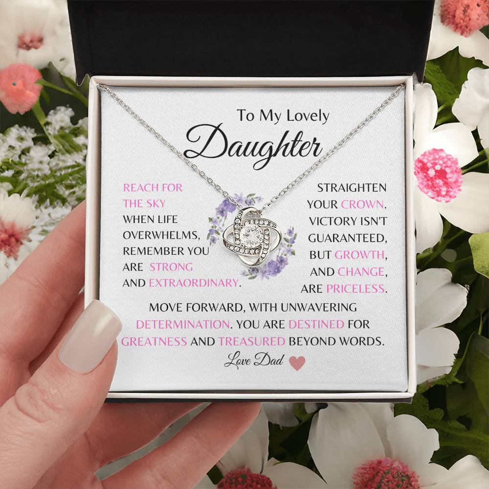 (HURRY! ALMOST GONE!) Daughter Necklace Gift from Dad