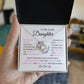 (HURRY! ALMOST GONE!) Daughter Necklace Gift from Dad
