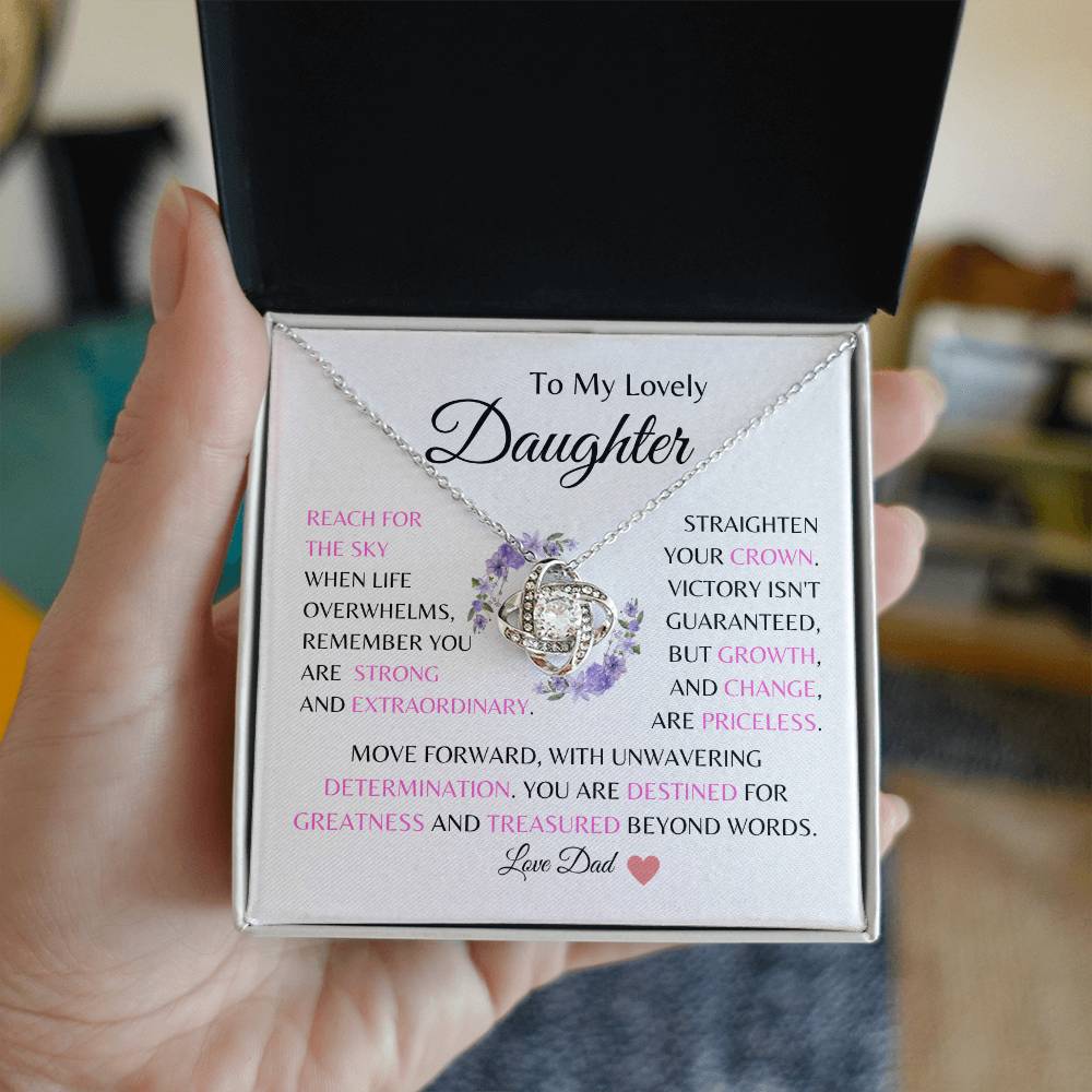 (HURRY! ALMOST GONE!) Daughter Necklace Gift from Dad