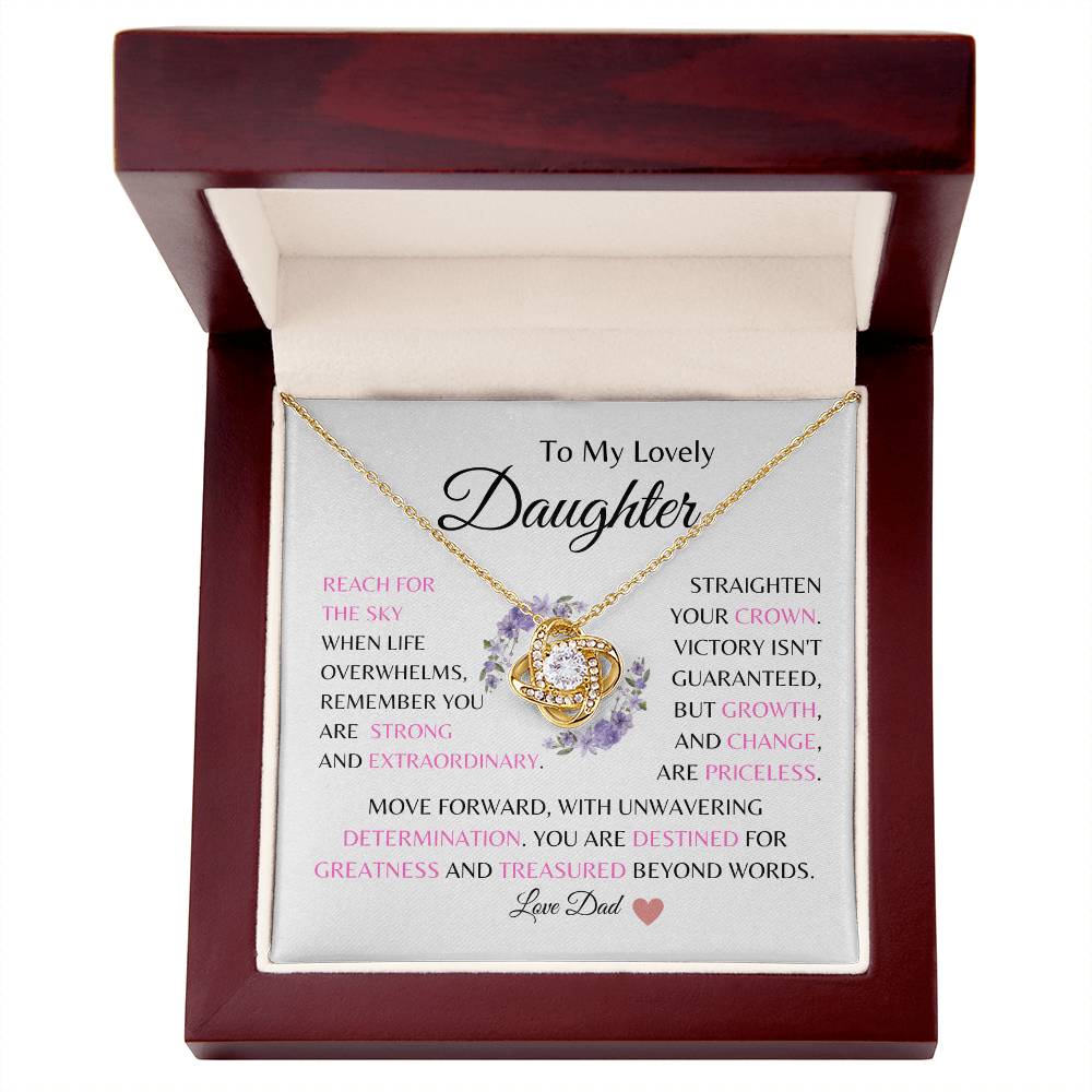 (HURRY! ALMOST GONE!) Daughter Necklace Gift from Dad