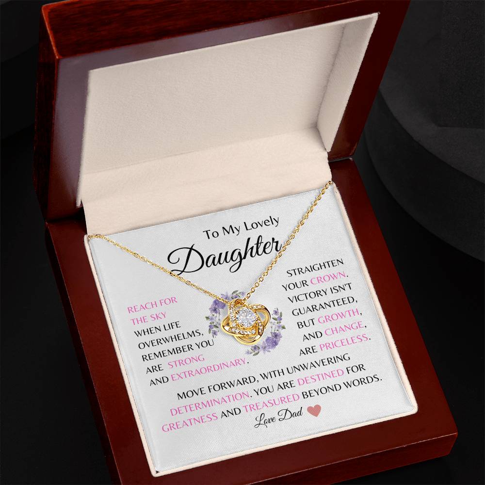 (HURRY! ALMOST GONE!) Daughter Necklace Gift from Dad