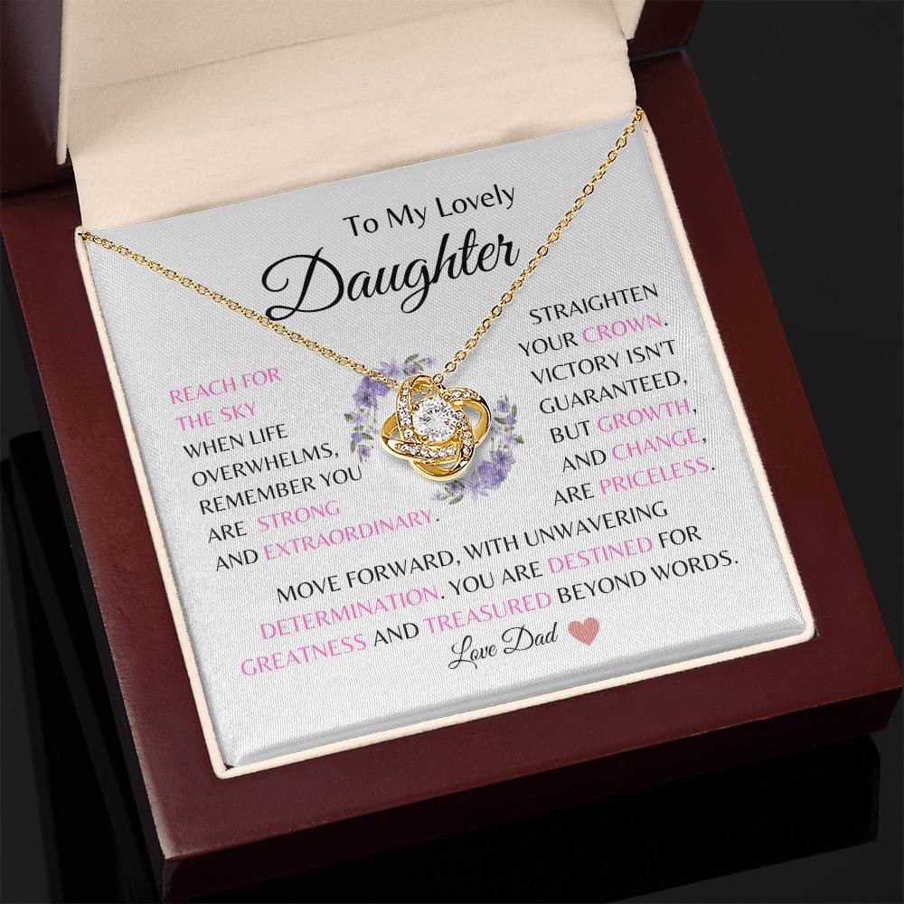 (HURRY! ALMOST GONE!) Daughter Necklace Gift from Dad