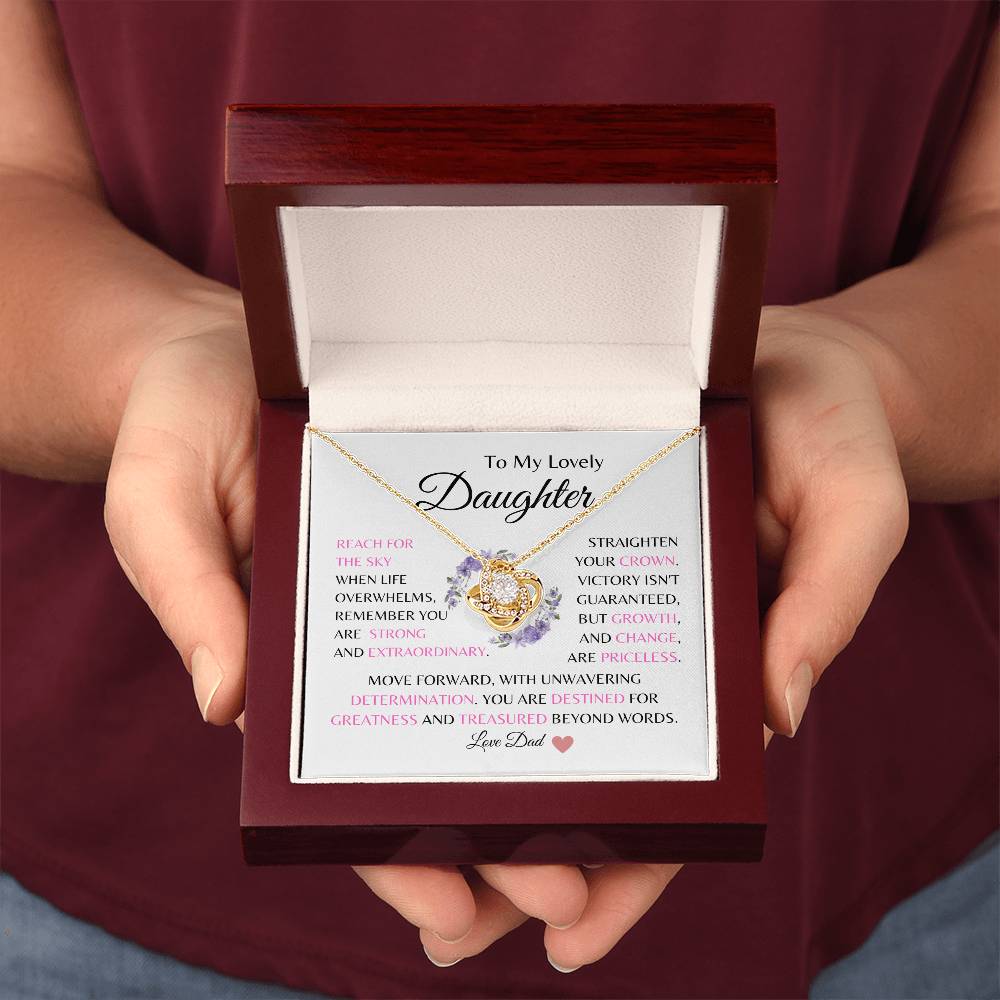 (HURRY! ALMOST GONE!) Daughter Necklace Gift from Dad