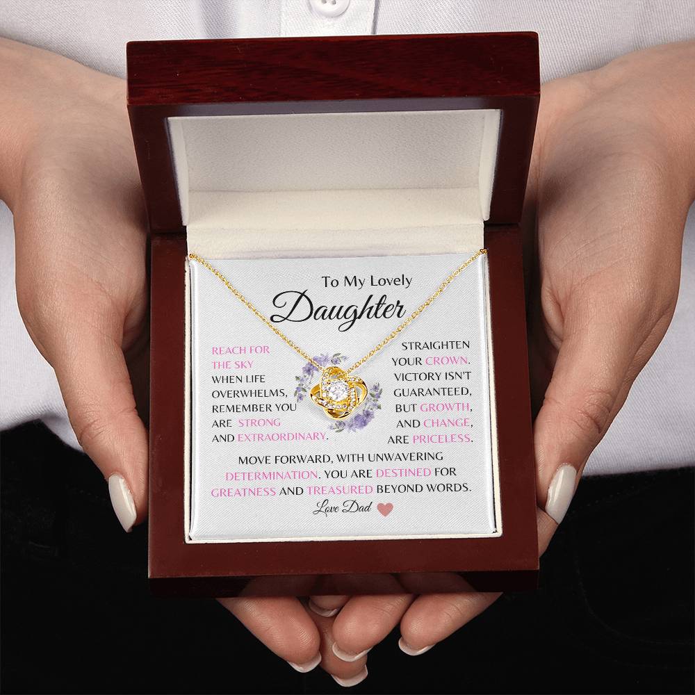 (HURRY! ALMOST GONE!) Daughter Necklace Gift from Dad