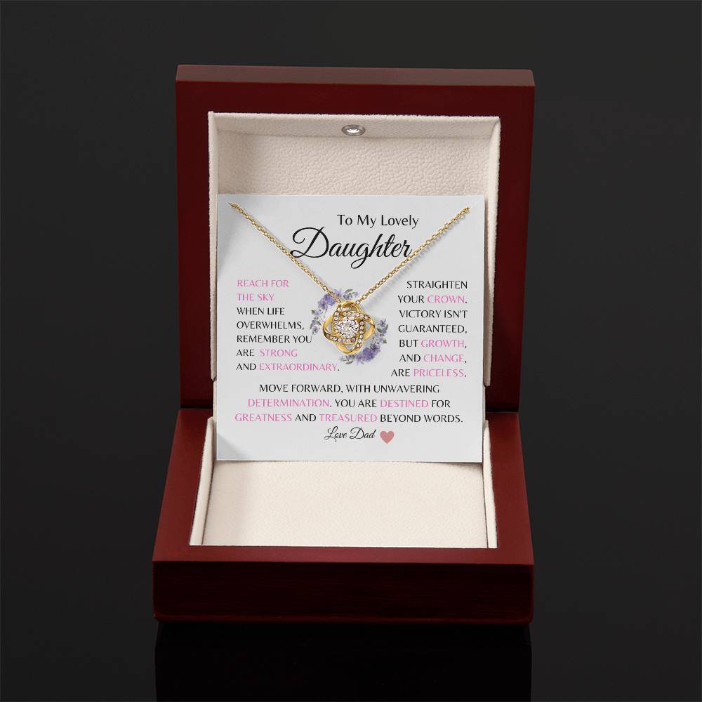 (HURRY! ALMOST GONE!) Daughter Necklace Gift from Dad