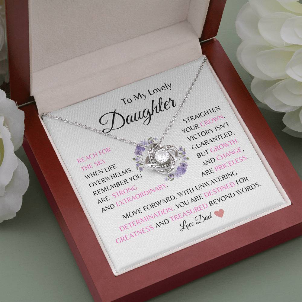 (HURRY! ALMOST GONE!) Daughter Necklace Gift from Dad