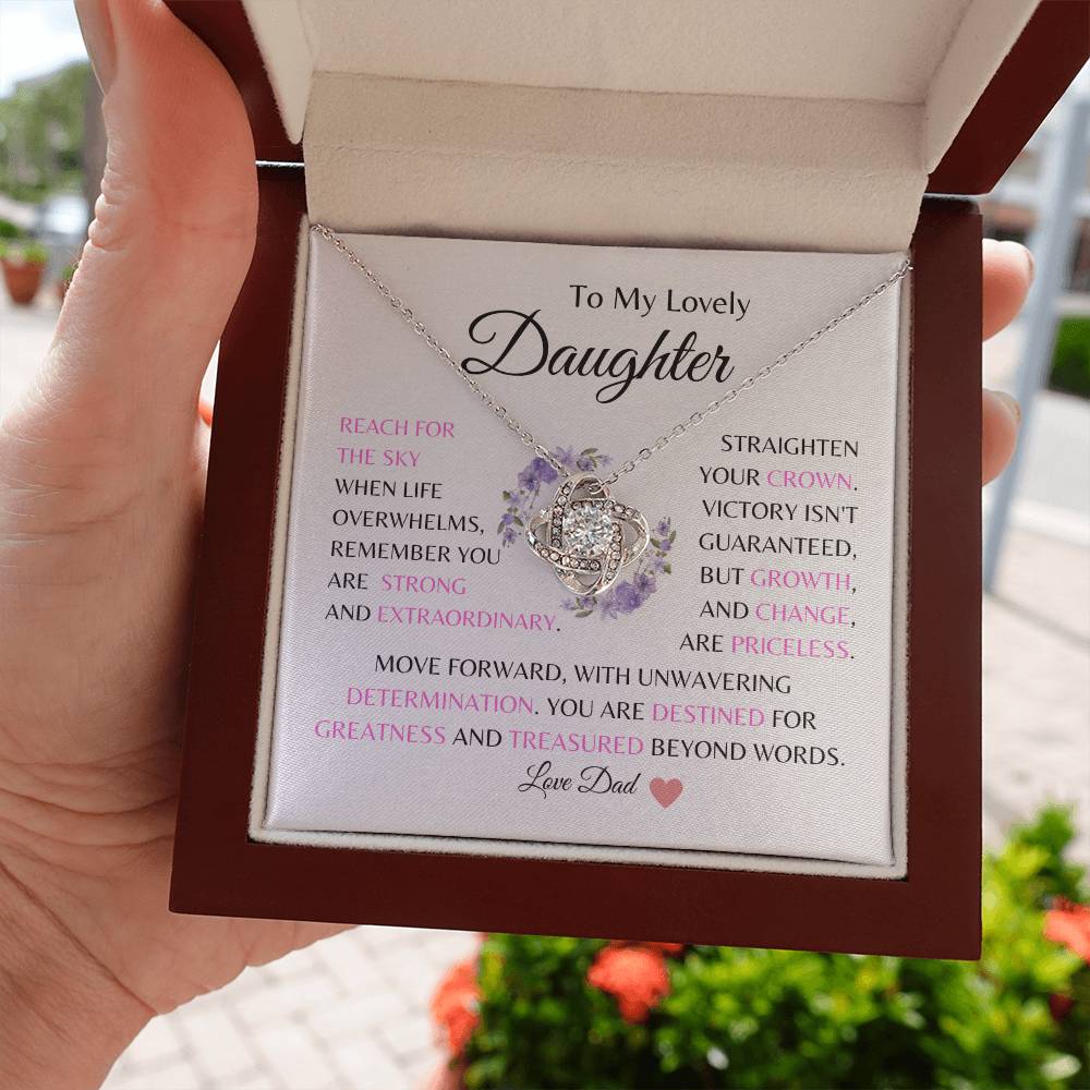 (HURRY! ALMOST GONE!) Daughter Necklace Gift from Dad