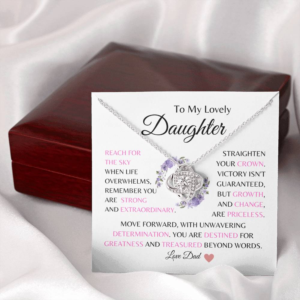 (HURRY! ALMOST GONE!) Daughter Necklace Gift from Dad