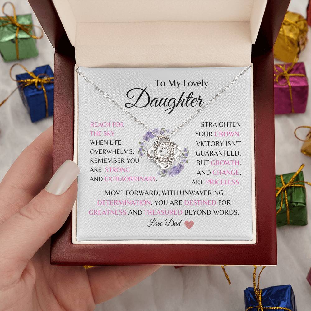 (HURRY! ALMOST GONE!) Daughter Necklace Gift from Dad