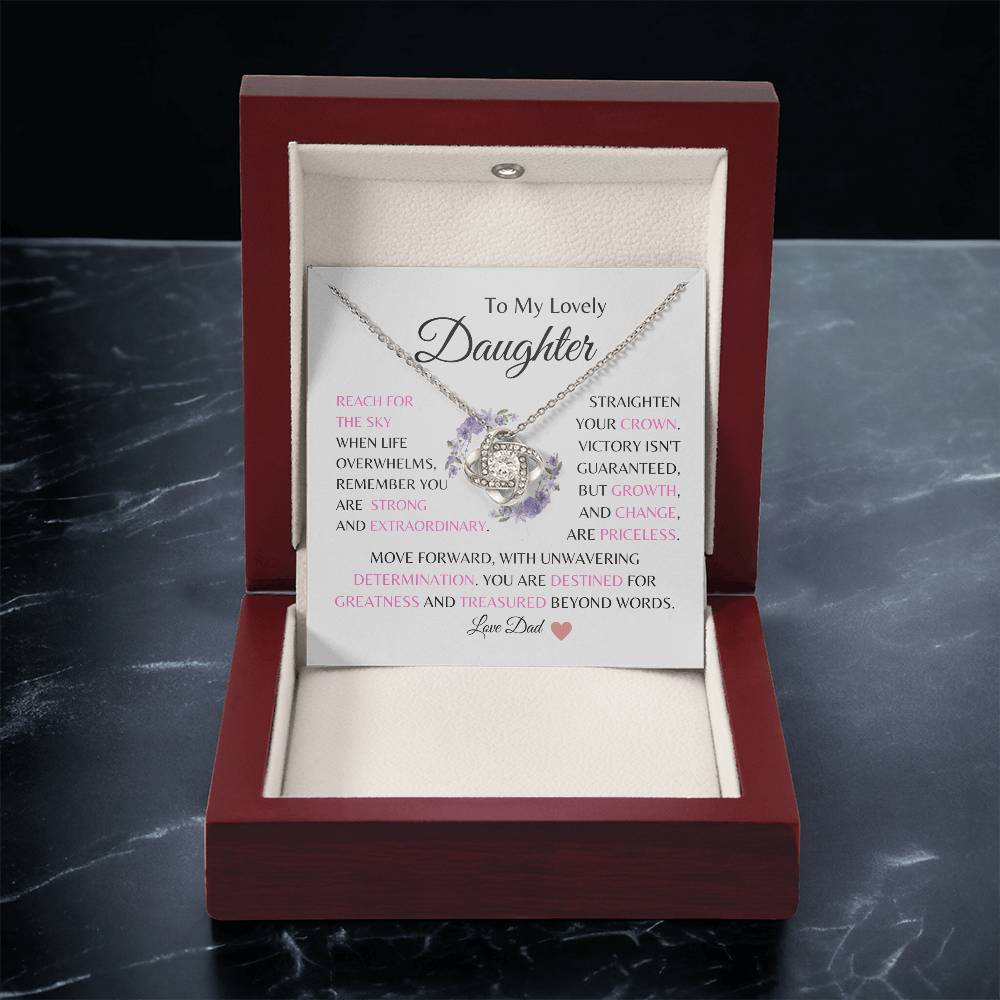 (HURRY! ALMOST GONE!) Daughter Necklace Gift from Dad