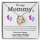 Mommy to Be | Baby Feet | Heart Necklace | Mother's Day Gift