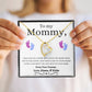 Mommy to Be | Baby Feet | Heart Necklace | Mother's Day Gift