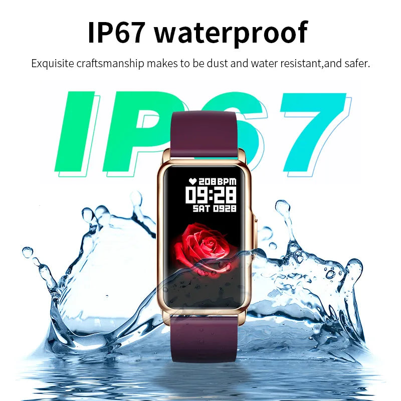 Smart Watch Women Men Bluetooth Connected Phone Music Fitness Sports Bracelet Sleep Monitor 1.47-Inch Man Smartwatch Women