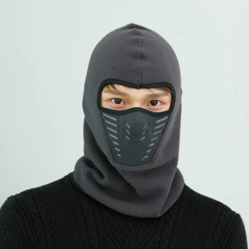 Bike Face Mask Outdoor Winter Warm Bicycle Bike Climbing Skiing Windproof Carbon Filter Thermal Fleece Balaclava Head Protector